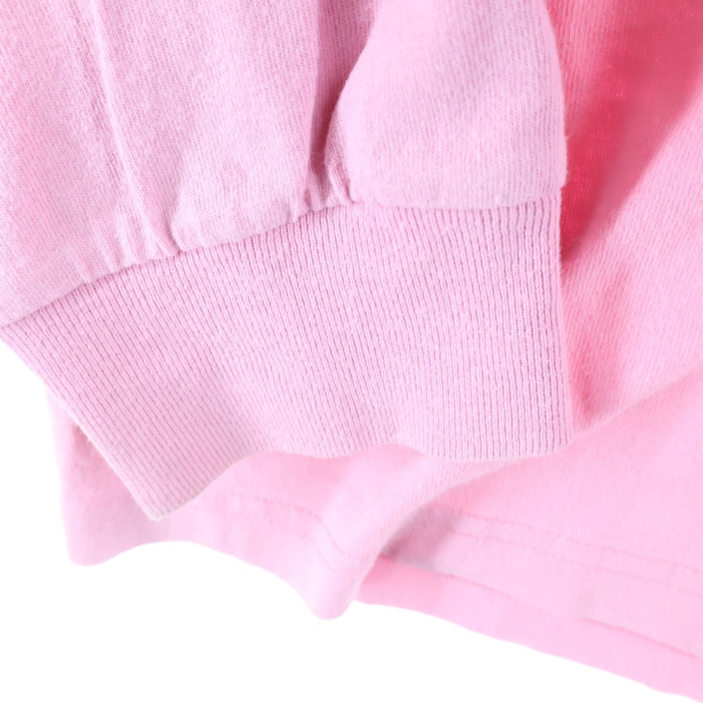 CHROME HEARTS(クロムハーツ) ×MATTY BOY Vanity Affair LS Tee ×マッティボーイ バニティーアフェア 胸ロゴプリントポケットクルーネック長袖Tシャツカットソー ピンク