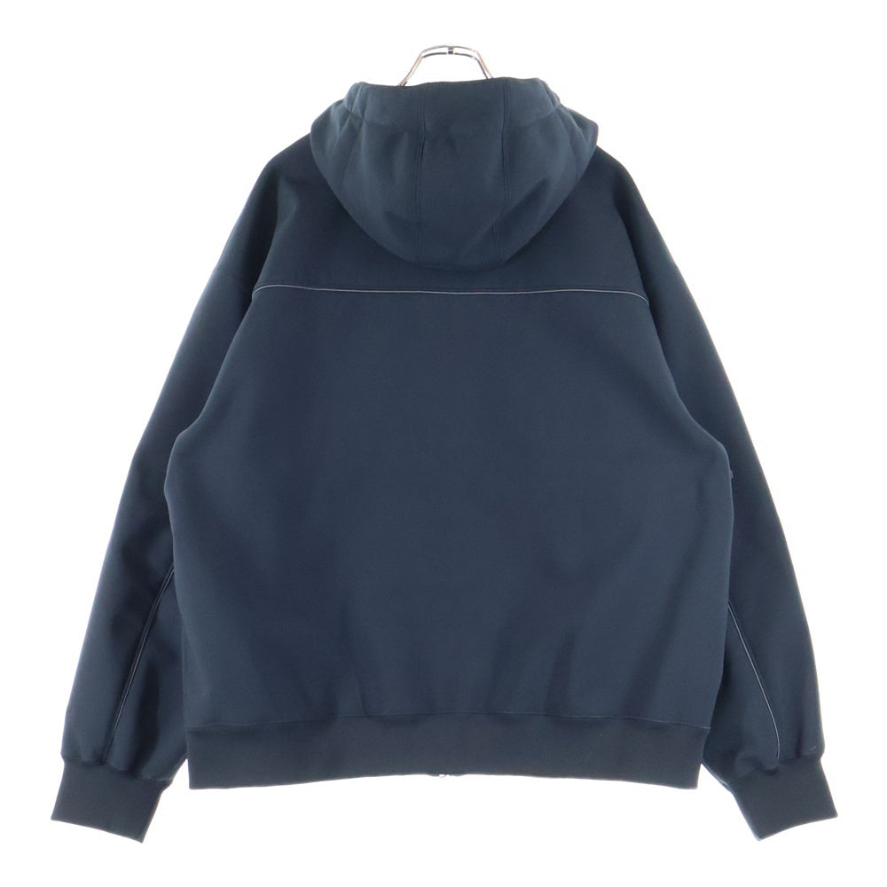 SUPREME(シュプリーム) 23AW Windstopper Zip Up Hooded ウィンドストッパージップアップフーデッド 裏ボアジャケット ブラック