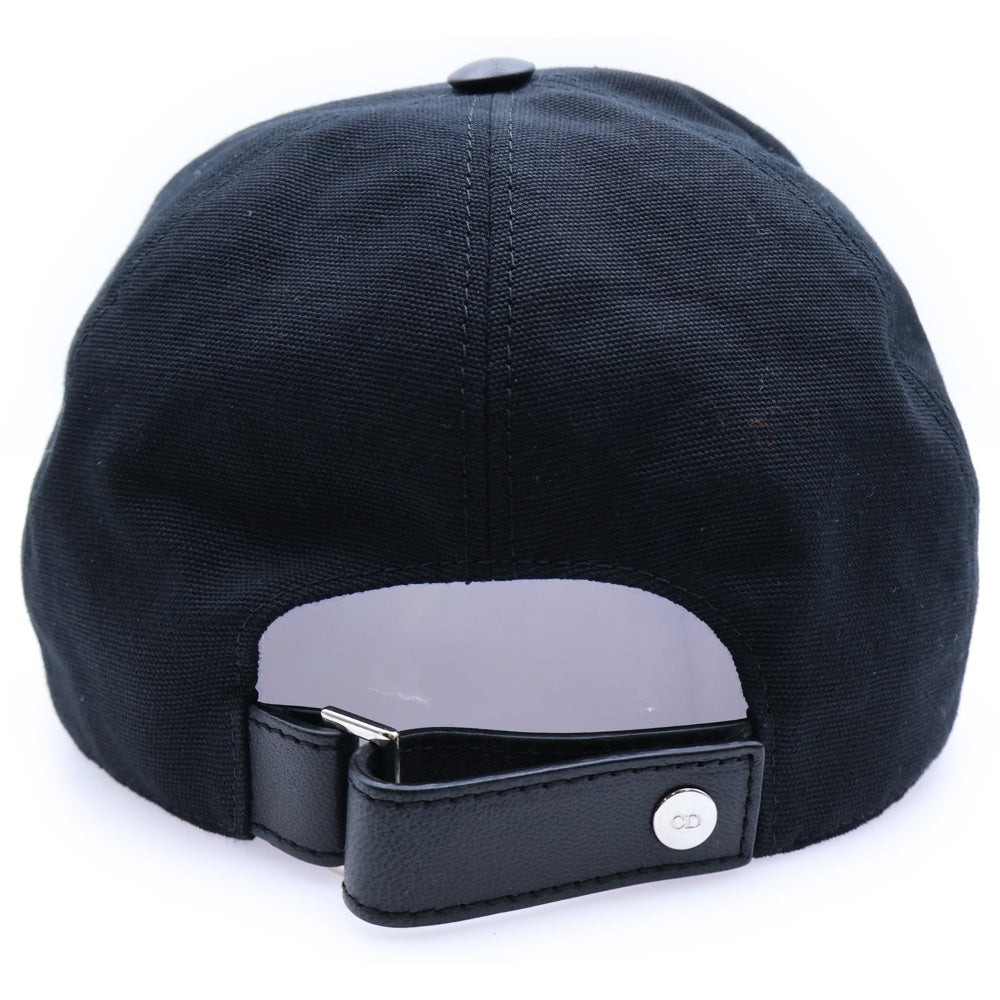 DIOR(ディオール) フロント刺繍ロゴ ベースボールキャップ ブラック 243C904G4511