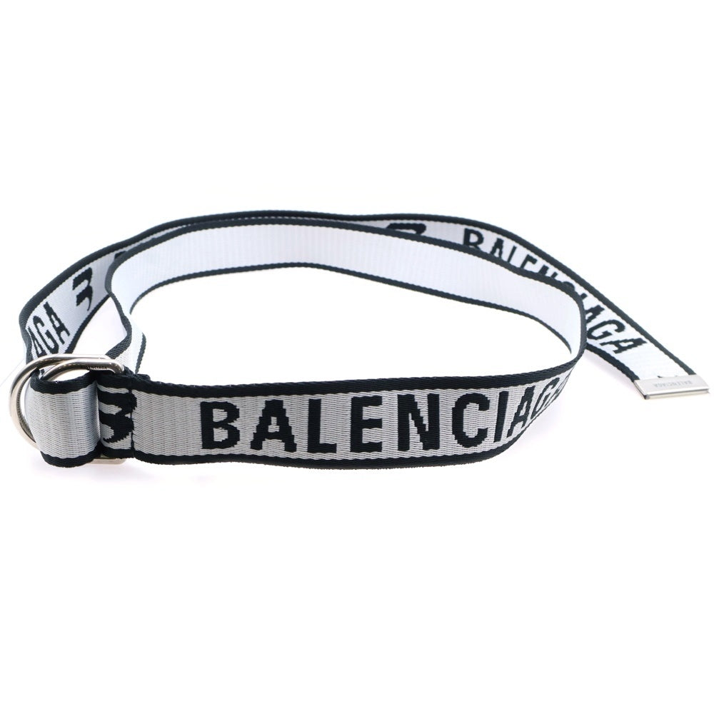 BALENCIAGA(バレンシアガ) D RING BELT Dリングベルト ホワイト/ブラック 703137