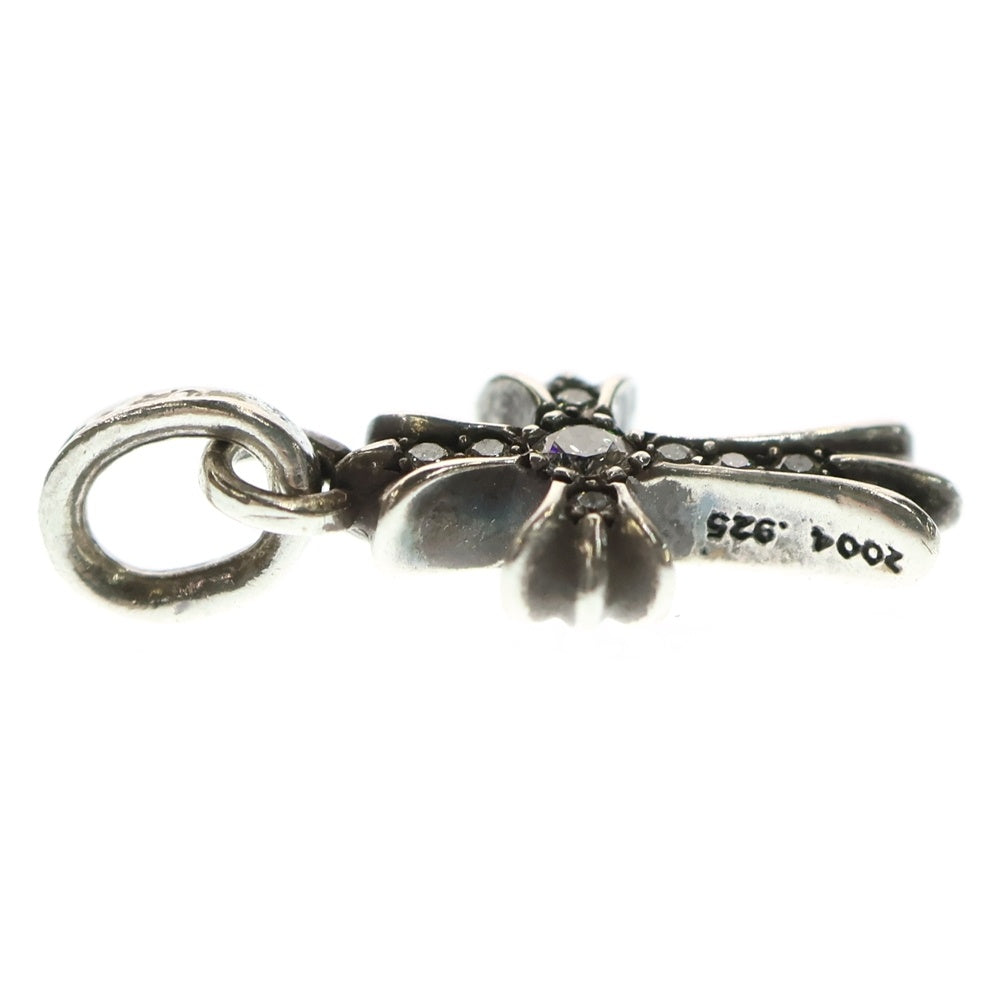 CHROME HEARTS(クロムハーツ) CRS BBYFAT P DMND ベイビーファットクロス PAVEダイヤ ペンダントトップ シルバーBCA234