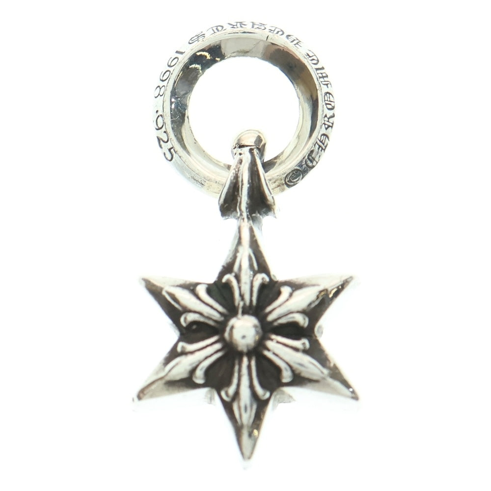 CHROME HEARTS(クロムハーツ) STAR CHARM 6ポイントスターチャーム ネックレストップ シルバー