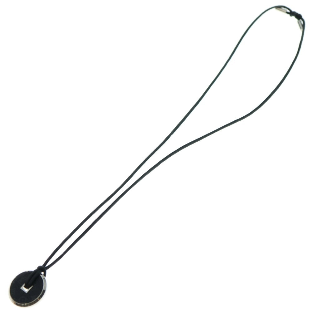 LOUIS VUITTON(ルイヴィトン) モノグラムエクリプス コリエ コイン ネックレス ブラック/シルバー M62589