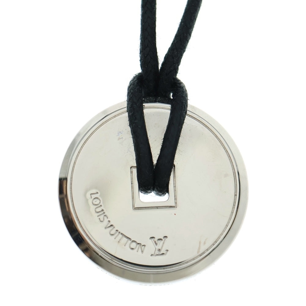 LOUIS VUITTON(ルイヴィトン) モノグラムエクリプス コリエ コイン ネックレス ブラック/シルバー M62589
