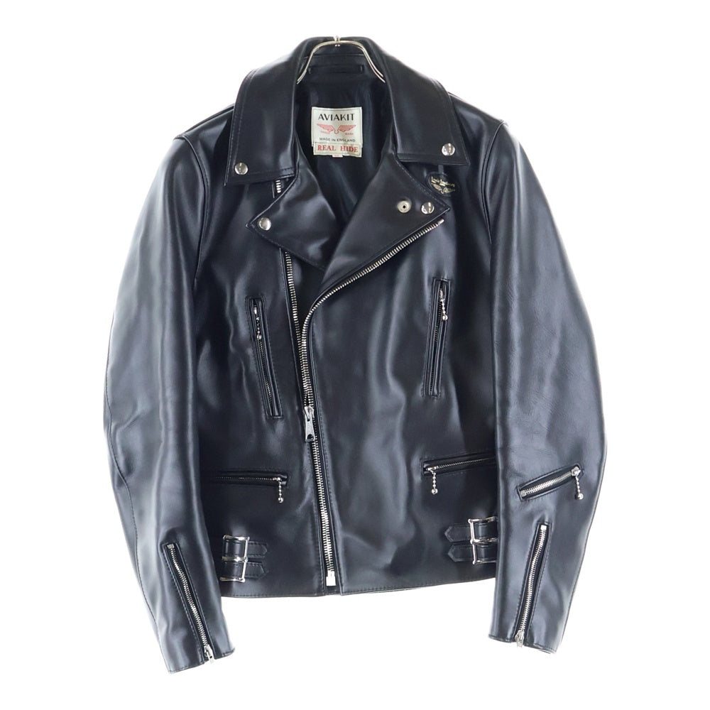 Lewis Leathers(ルイスレザー) Lightning Leather Jacket ライトニング ダブルライダースレザージャケット ブラック