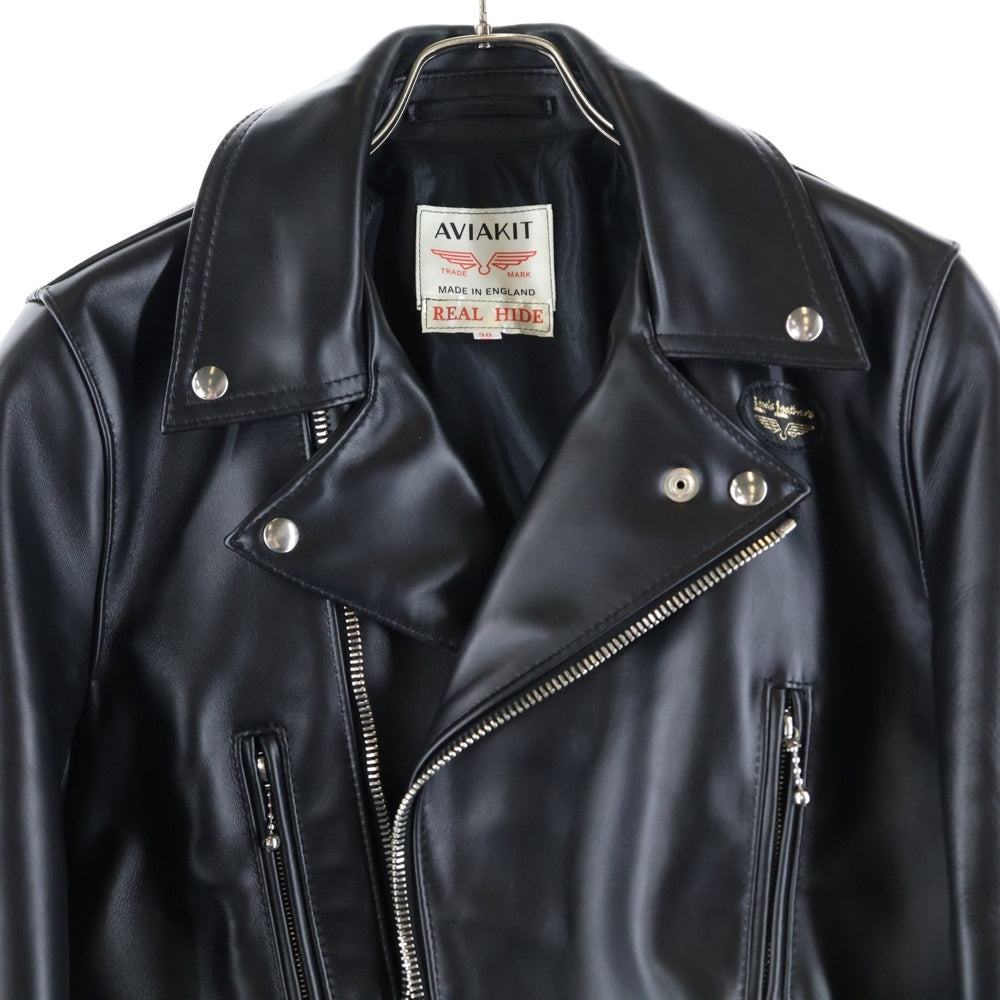 Lewis Leathers(ルイスレザー) Lightning Leather Jacket ライトニング ダブルライダースレザージャケット ブラック