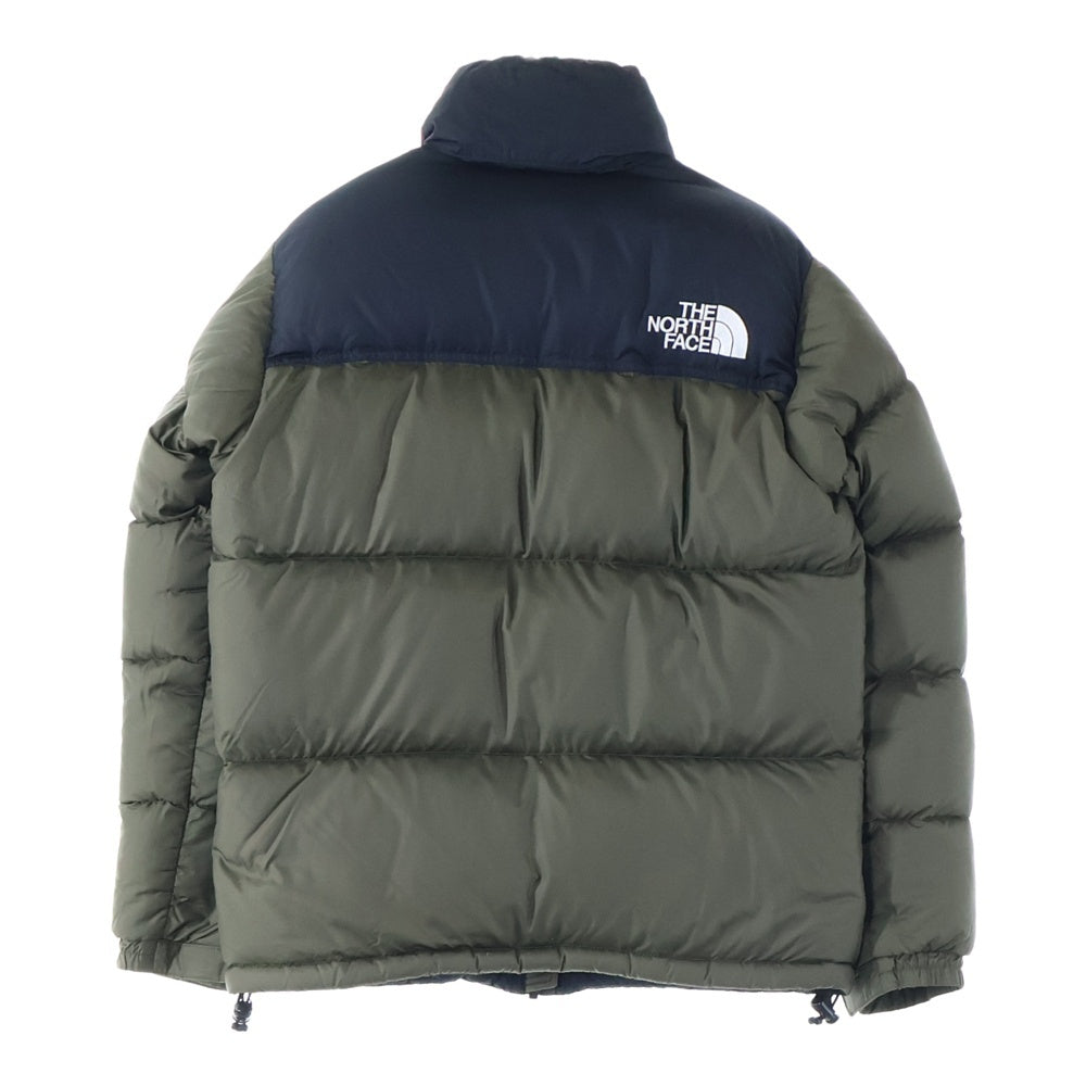 THE NORTH FACE(ザノースフェイス) ヌプシ ジップアップ フーデッド ダウンジャケット カーキ ND91841