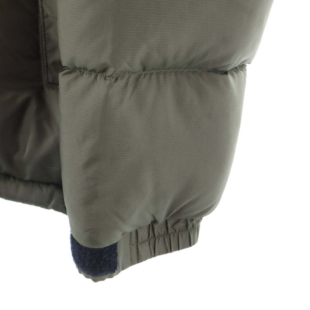 THE NORTH FACE(ザノースフェイス) ヌプシ ジップアップ フーデッド ダウンジャケット カーキ ND91841