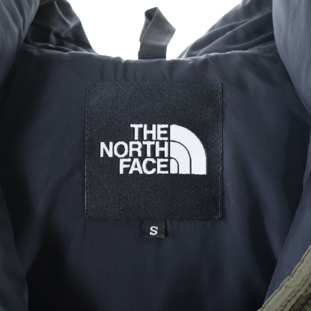 THE NORTH FACE(ザノースフェイス) ヌプシ ジップアップ フーデッド ダウンジャケット カーキ ND91841