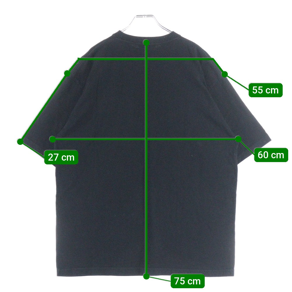 BALENCIAGA(バレンシアガ) 20SS コピーライト ロゴ クルーネック半袖Tシャツカットソー ブラック 620941