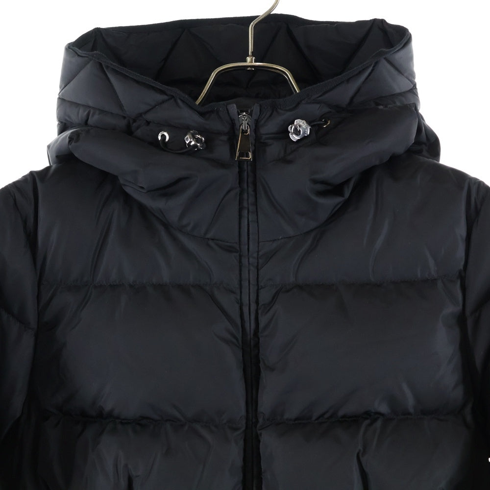 MONCLER(モンクレール) 24AW AVOCE アボーチェ フード付き ジップアップ ダウンジャケット ブラック レディース J20931A00151