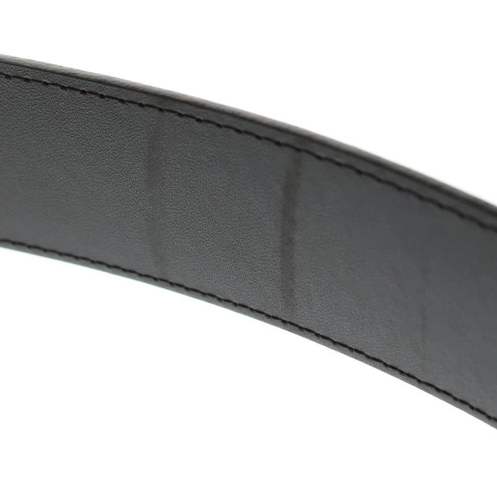 LOUIS VUITTON(ルイヴィトン) サンチュール LVイニシャル ダミエ総柄 リバーシブル ベルト ブラウン M0212