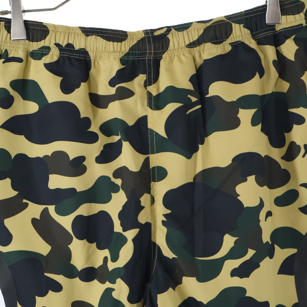 A BATHING APE(アベイシングエイプ) 1ST CAMO SIDE SHARK BEACH SHORTS カモ シャーク ビーチショーツ ハーフパンツ カモ