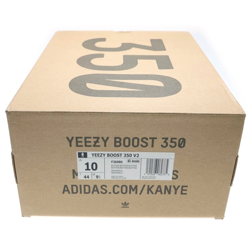 adidas(アディダス) YEEZY BOOST 350 V2 BUTTER イージーブースト バター ローカットスニーカー アイボリー US10/28cm F36980