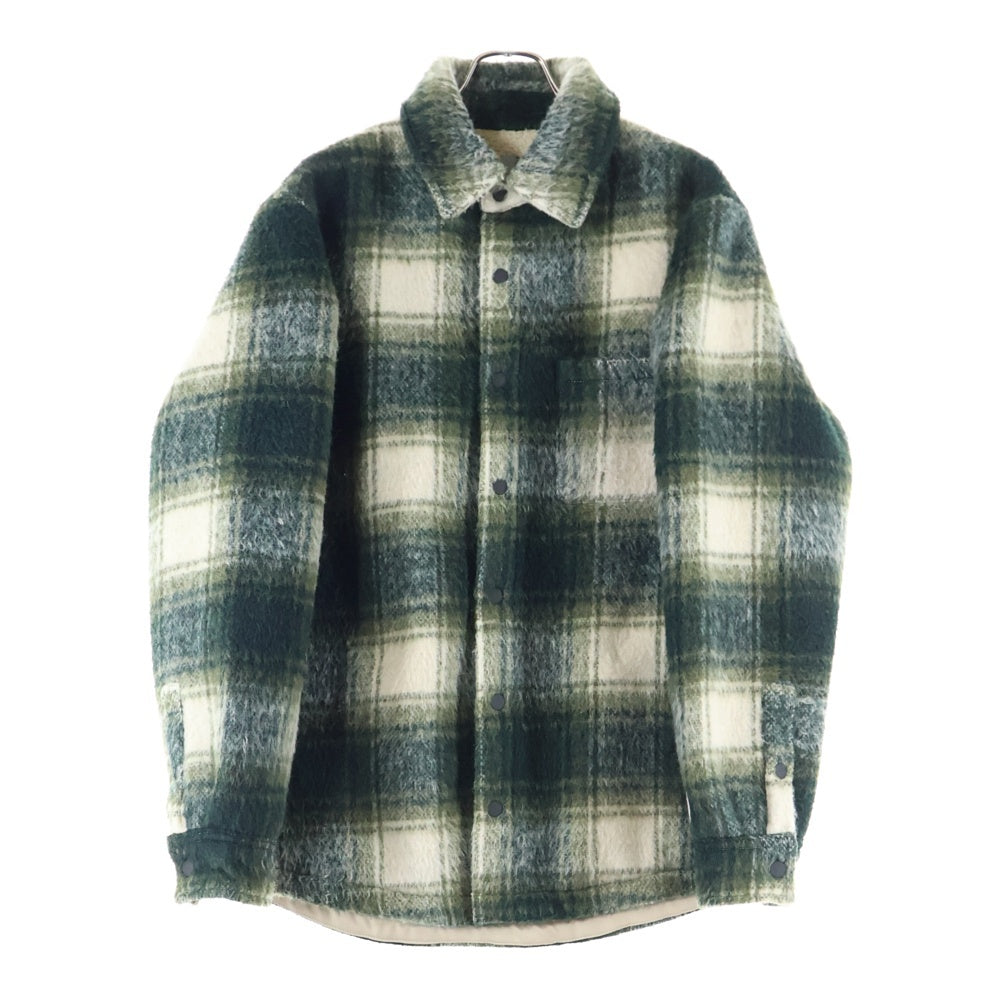 KITH(キス) 21AW Sheridan Shirt Jacket チェック シェリダン シャツ ジャケット グリーン KHM010051