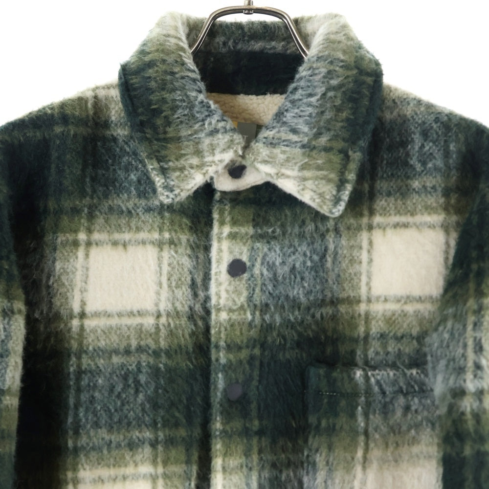 KITH(キス) 21AW Sheridan Shirt Jacket チェック シェリダン シャツ ジャケット グリーン KHM010051