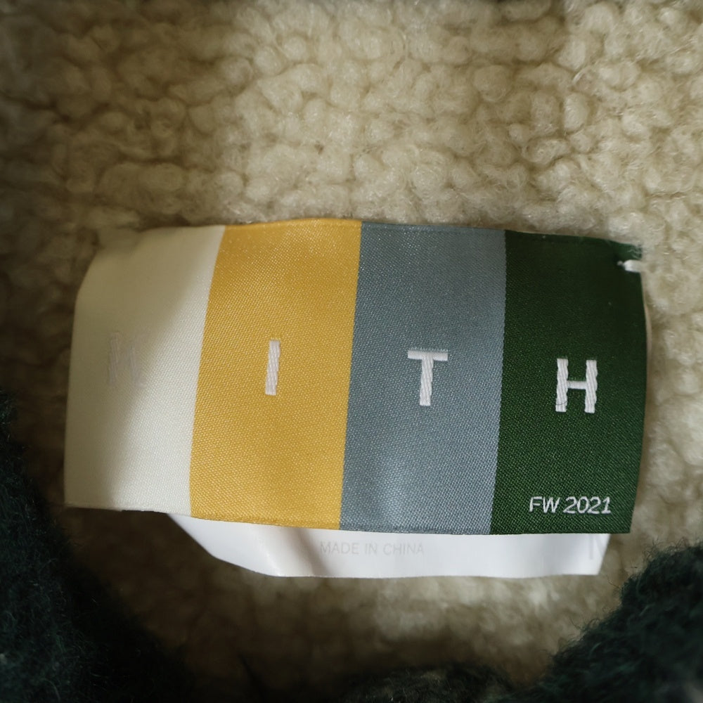 KITH(キス) 21AW Sheridan Shirt Jacket チェック シェリダン シャツ ジャケット グリーン KHM010051