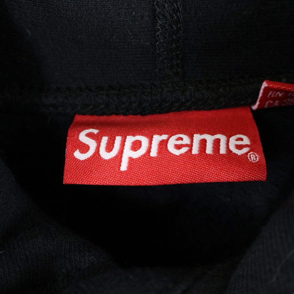 SUPREME(シュプリーム) 20AW Cross Box Logo Hooded Sweatshirt クロスボックスロゴ フーディ プルオーバースウェットパーカー フーディ ブラック