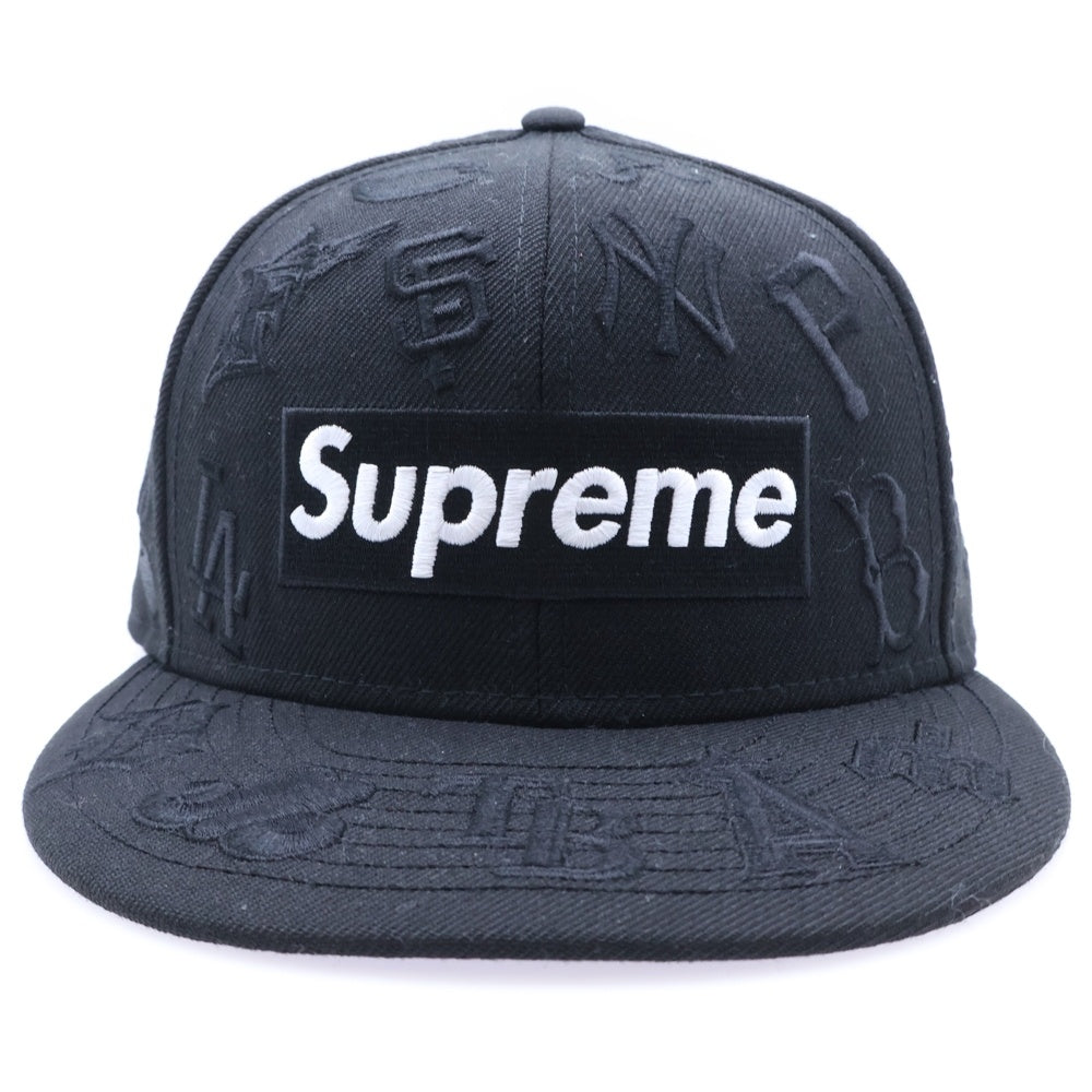 SUPREME(シュプリーム) 20SS ×NEW ERA MLB Box Logo Cap ニューエラ ボックスロゴ 6パネル ベースボールキャップ 帽子 ネイビー