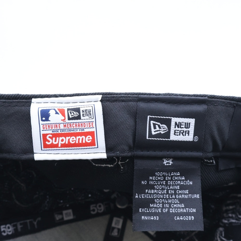 SUPREME(シュプリーム) 20SS ×NEW ERA MLB Box Logo Cap ニューエラ ボックスロゴ 6パネル ベースボールキャップ 帽子 ネイビー