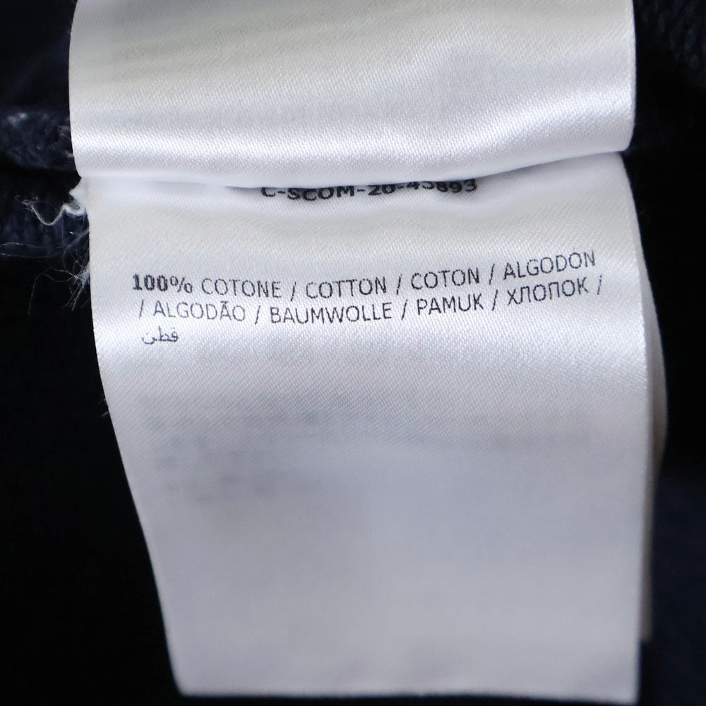 MONCLER(モンクレール) 21SS PANTALONE パンタロン ロゴワッペン付きスウェットショーツ ショートパンツ ネイビー G10918H74100 809KR