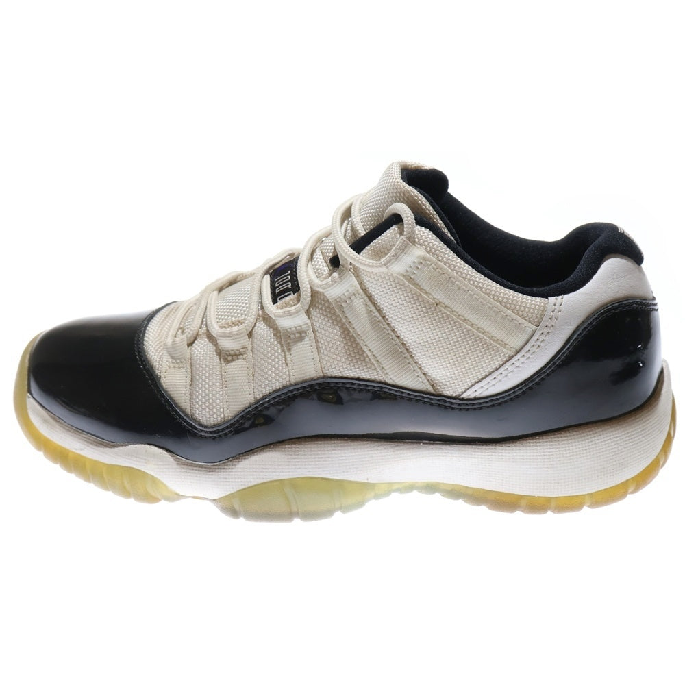 NIKE(ナイキ) GS AIR JORDAN 11 RETRO LOW CONCORD GS エアジョーダン11 レトロ コンコルド ローカットスニーカー レディース ブラック/ホワイト US6Y/24cm 528896-153