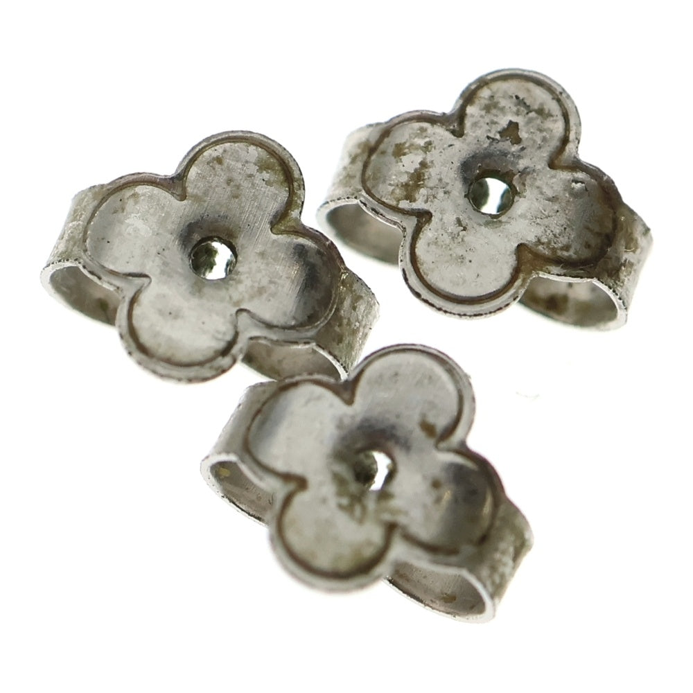 LOUIS VUITTON(ルイヴィトン) Pearl Fusion パールフュージョン 3点セット LVロゴ パールピアス シルバー/ホワイト M01856