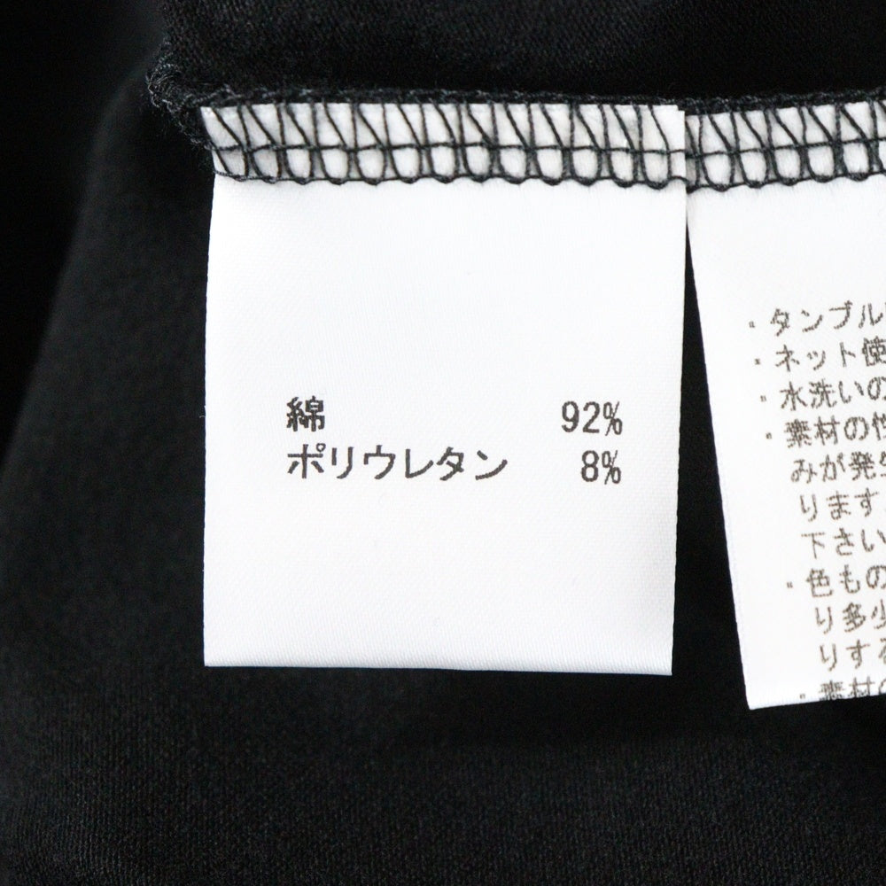 EMPORIO ARMANI(エンポリオアルマーニ) アームロゴ Vネック半袖Tシャツカットソー ブラック