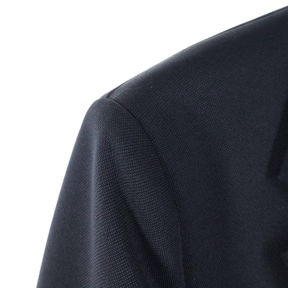 RAF SIMONS(ラフシモンズ) 22SS グラフィックデザイン テーラードジャケット ブラック/レッド 221-547