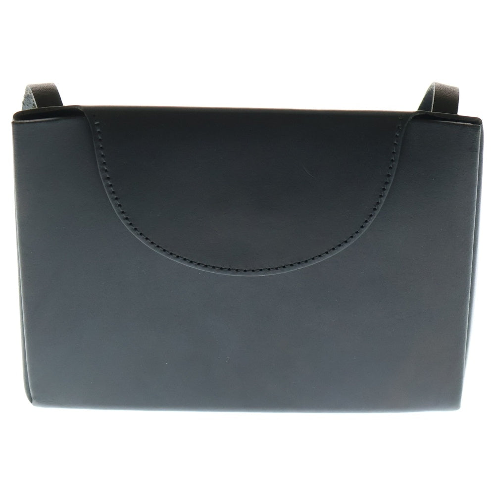 COS(コス) レザーフラップバッグ レディース ブラック