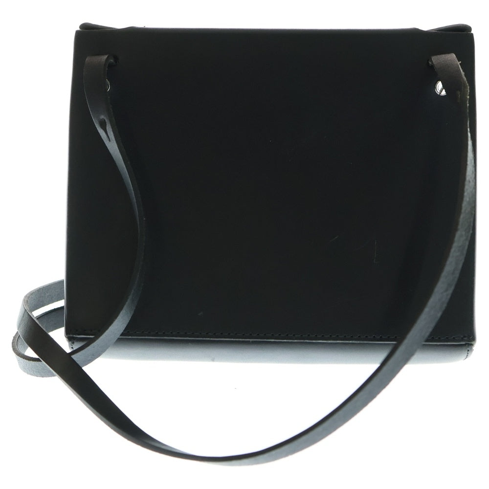 COS(コス) レザーフラップバッグ レディース ブラック