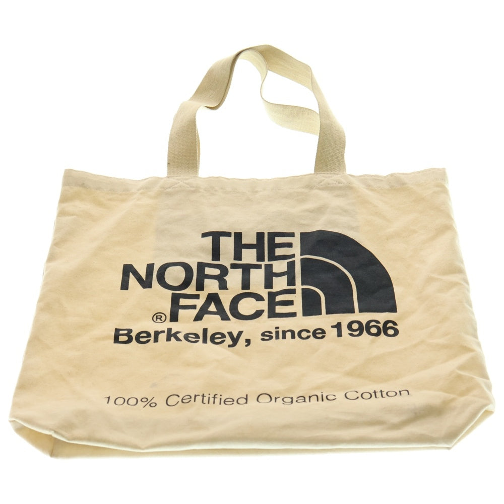 THE NORTH FACE(ザノースフェイス) ロゴプリント トートバッグ ベージュ