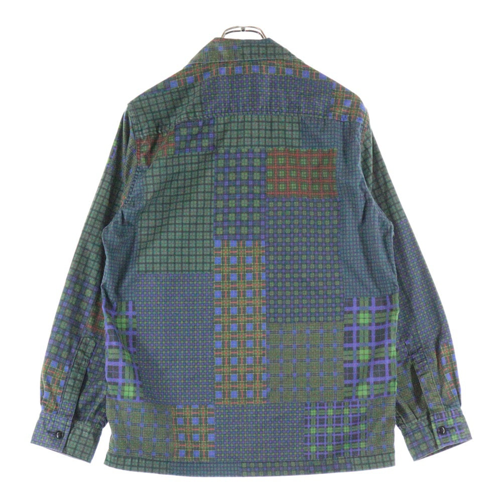BEAMS+(ビームスプラス) チェック総柄 長袖シャツ マルチカラー 11-16-0364-139