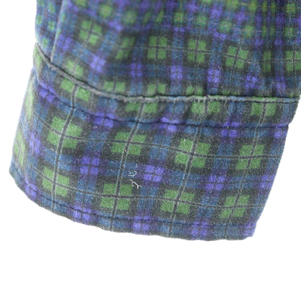 BEAMS+(ビームスプラス) チェック総柄 長袖シャツ マルチカラー 11-16-0364-139