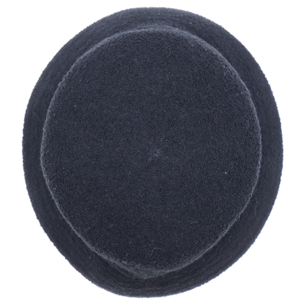 NEW ERA(ニューエラ) ロゴプレート付き バケットハット 帽子 ブラック