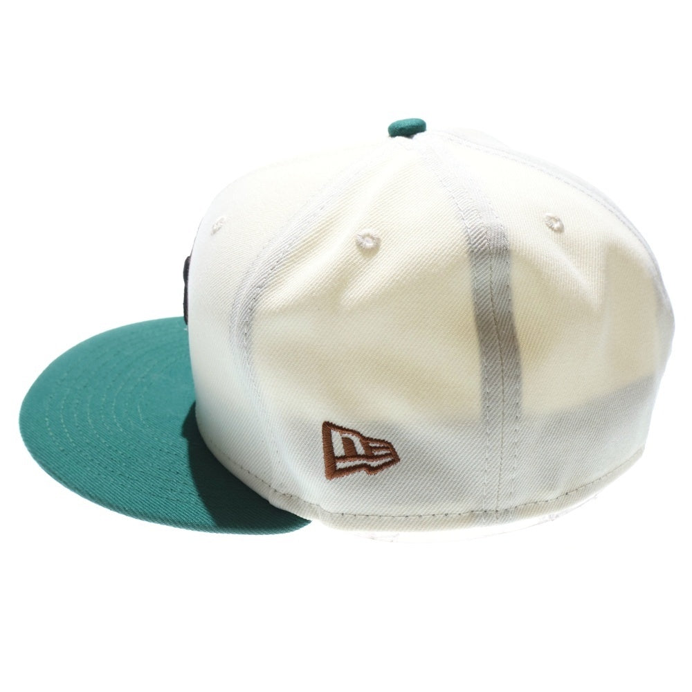 NEW ERA(ニューエラ) 59FIFTY シカゴカブス クーパーズタウン ベースボールキャップ ホワイト/グリーン