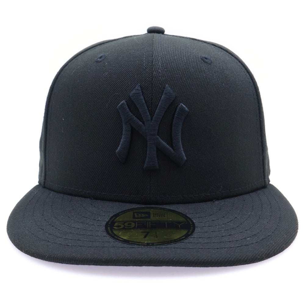NEW ERA(ニューエラ) 59FIFTY ニューヨークヤンキース ベースボールキャップ ブラック