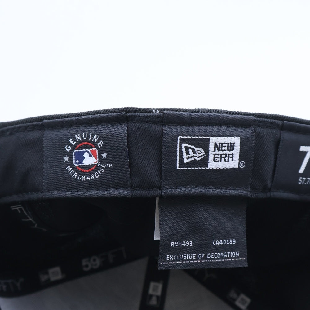 NEW ERA(ニューエラ) 59FIFTY ニューヨークヤンキース ベースボールキャップ ブラック