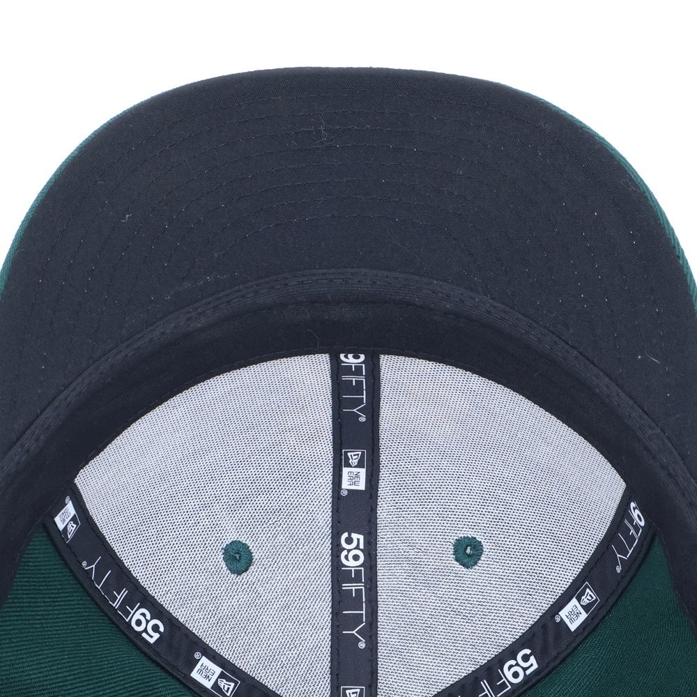 NEW ERA(ニューエラ) 59FIFTY オークランドアスレチックス ベースボールキャップ グリーン