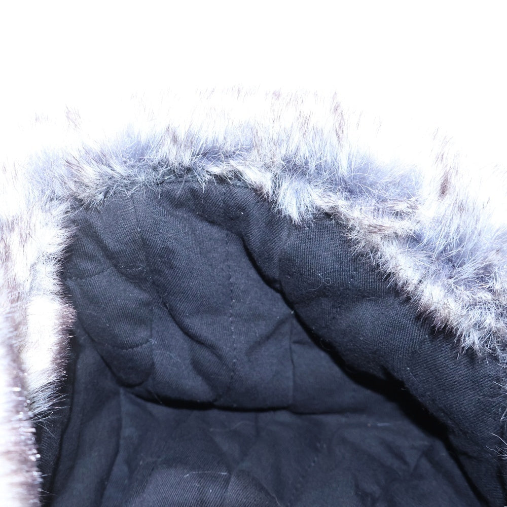 NEW ERA(ニューエラ) ×X-GIRL コーデュロイ フライトキャップ グレー/ブラック