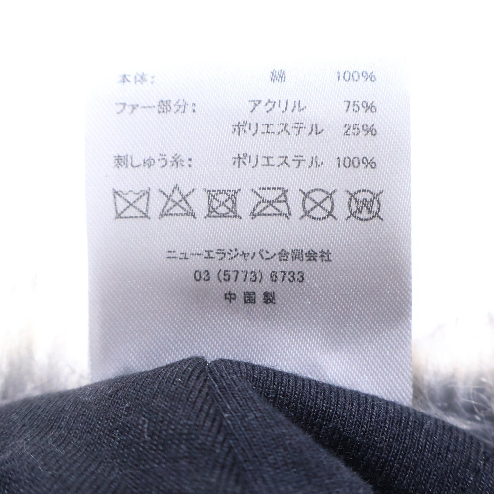 NEW ERA(ニューエラ) ×X-GIRL コーデュロイ フライトキャップ グレー/ブラック