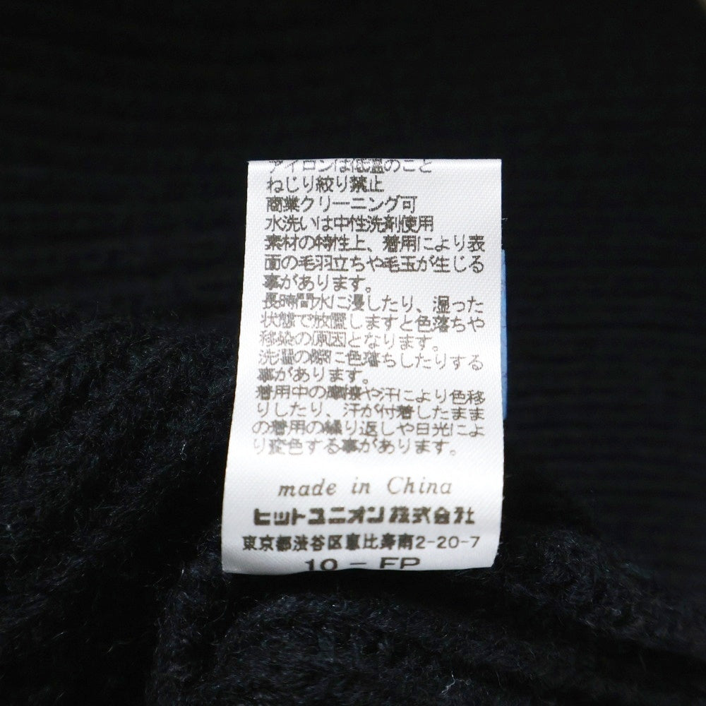 FRED PERRY(フレッドペリー) フロント刺繍ロゴ Vネックニットベスト レディース ブラック FZ7230