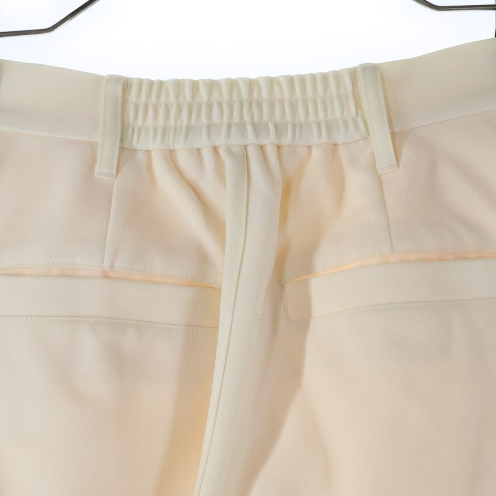 BEAUTY&YOUTH UNITED ARROWS(ビューティーアンドユースユナイテッドアローズ) ポリエステルツイル カーゴパンツ アイボリー 1614-199-5958