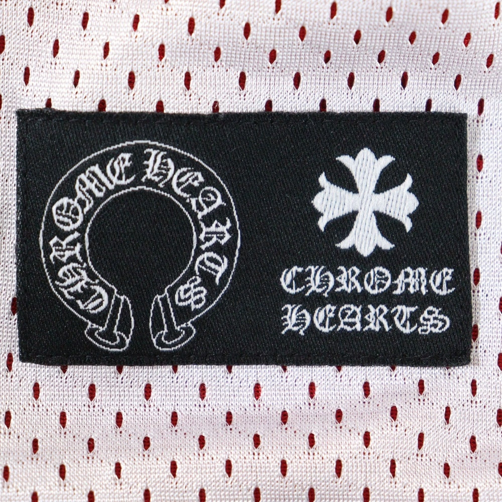 CHROME HEARTS(クロムハーツ) ×MATTY BOY MESH WARM UP JERSEY ×マッティボーイ メッシュウォームアップ バーシティジャージリバーシブルタンクトップ レッド/ホワイト