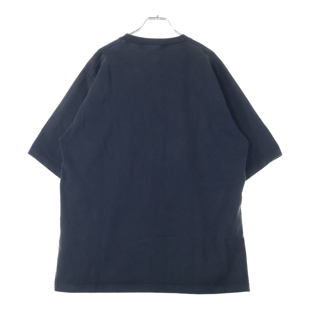 DSQUARED2(ディースクエアード) フロントロゴプリント クルーネック 半袖tシャツ ブラック S74GD1170 S23851