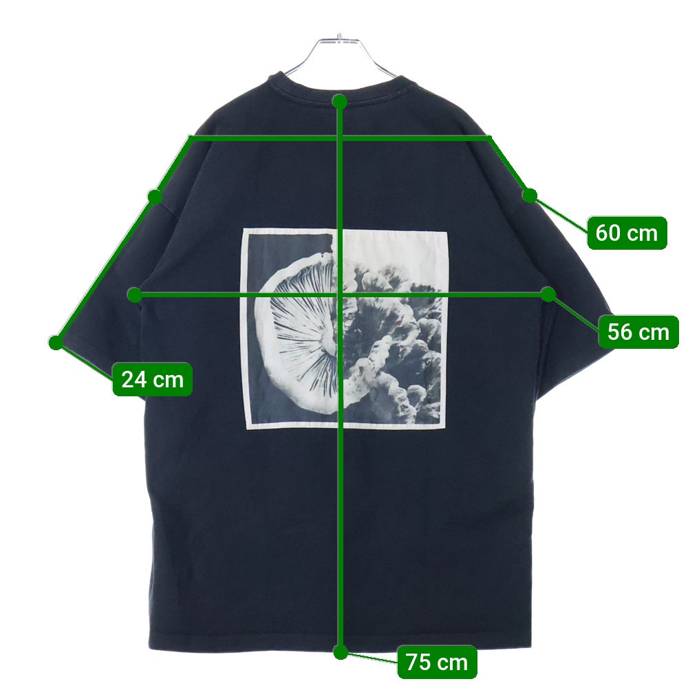 OAMC(オーエーエムシー) フロントロゴプリント クルーネック 半袖Tシャツ ブラック OAMS709367