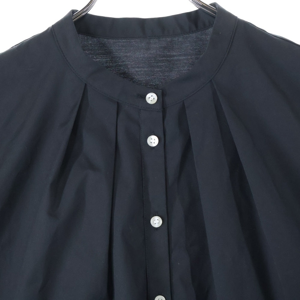 SHIPS(シップス) フレア フレンチ スリーブ ブラウス レディース ブラック 311-52-0693