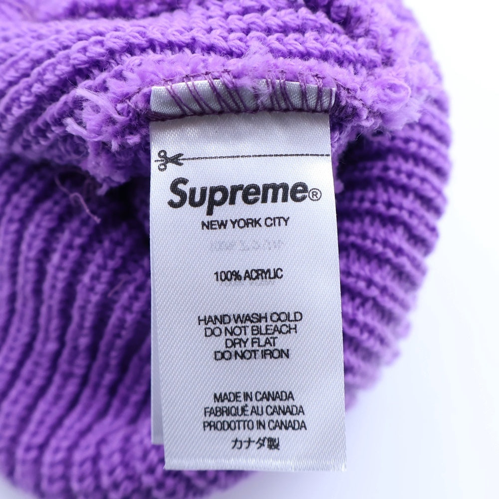 SUPREME(シュプリーム) 20AW Loose Gauge Beanie ロゴ刺繍 ビーニー