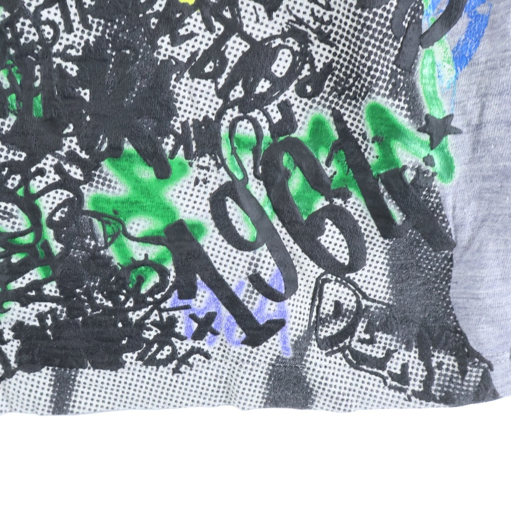 DSQUARED2(ディースクエアード) 16AW Toxiccoma graphic Tee フロントプリント クルーネック 半袖Tシャツ レディース S72GC0942 S22146