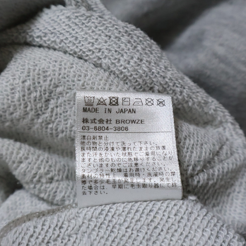 The Ennoy Professional(エンノイプロフェッショナル) 21SS エンブロイダリーロゴ スウェットパンツ グレー SS21BRENPT07NTL